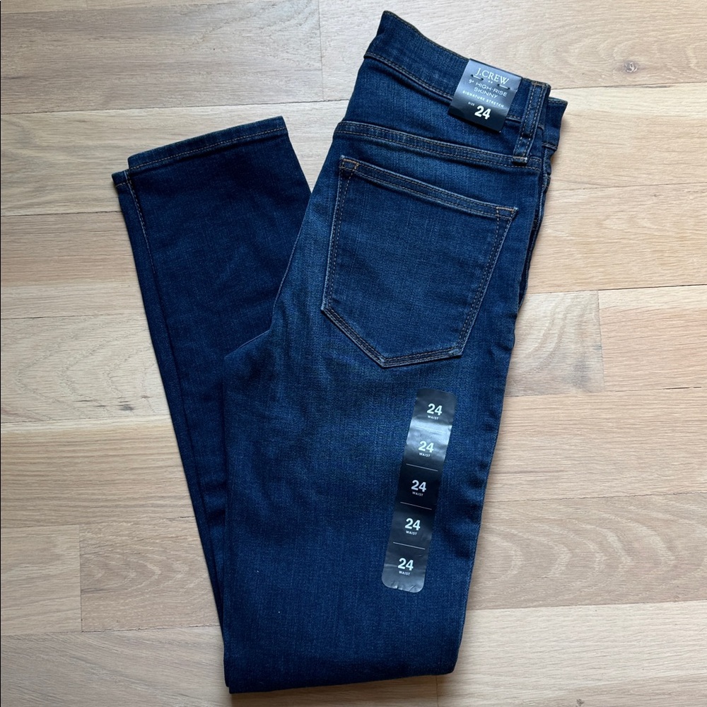 Women’s J. Crew Factory 9” High-Rise Signature Stretch Skinny Jeans - Size 24